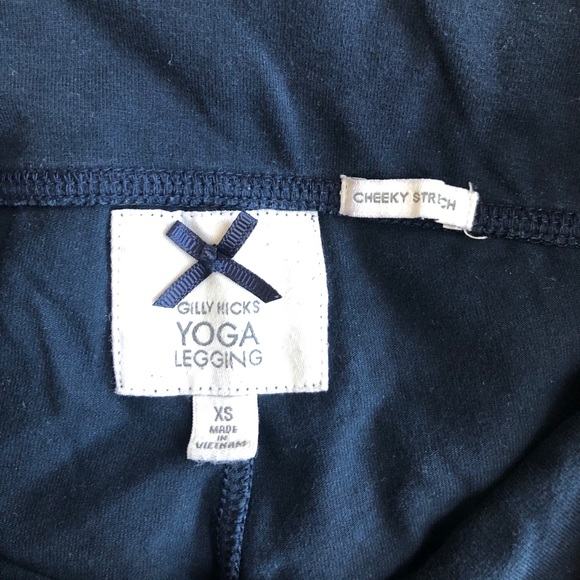 4/$20☀️Gilly Hicks Navy Yoga Leggings - Picture 3 of 6